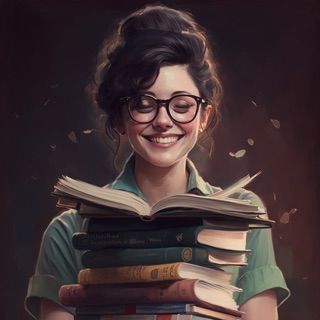 A woman reading 